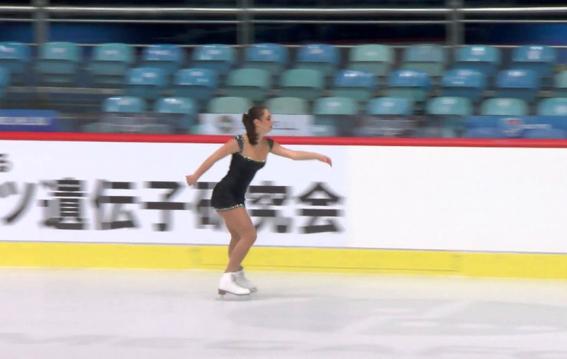 Julia Sauter, reprezentata României la Campionatele Europene de patinaj