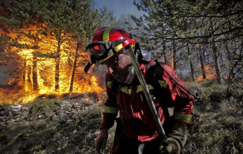Incendiile fac ravagii în Europa