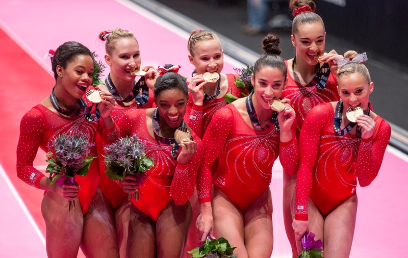 Statele Unite au cucerit titlul mondial la gimnastică. Pe podium, Marea Britanie!