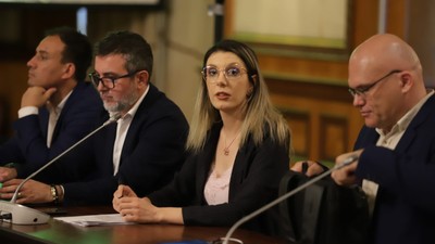 Diana Buzoianu la audierile din Parlament FOTO Dumitru Angelescu
