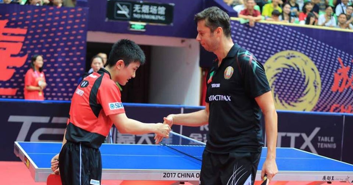 Copilul-minune al tenisului de masă mondial continuă să facă senzație. Japonezul Tomokazu Harimoto l-a eliminat pe legendarul Vladimir Samsonov de la Openul Chinei