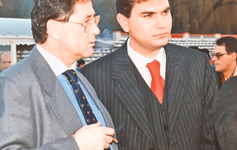 La început, Cristi Borcea a fost şoferul lui Cornel Dinu