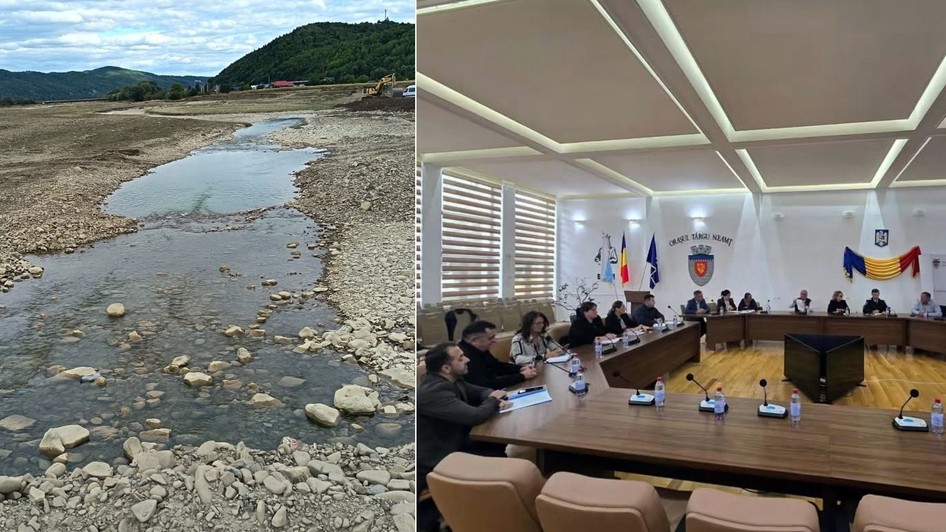 Cinci contestații țin pe loc licitația pentru noua aducțiune care ar trebui să rezolve criza apei din nordul județului Neamț. Sursa foto: Facebook  / Maria Apostol