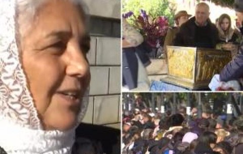 "Mă dor picioarele dar s-a meritat". Pelerinii stau 13 ore la rând ca să ajungă la moaștele Sfintei Parascheva