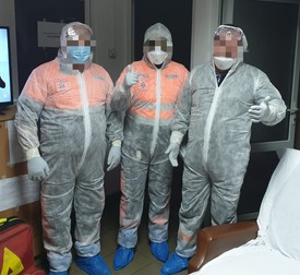 Costumele primite de cei de la Ambulanță Alba
