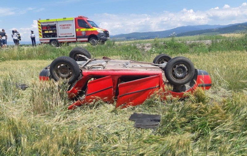 Grav accident rutier în Covasna. 12 persoane rănite, dintre care cinci copii