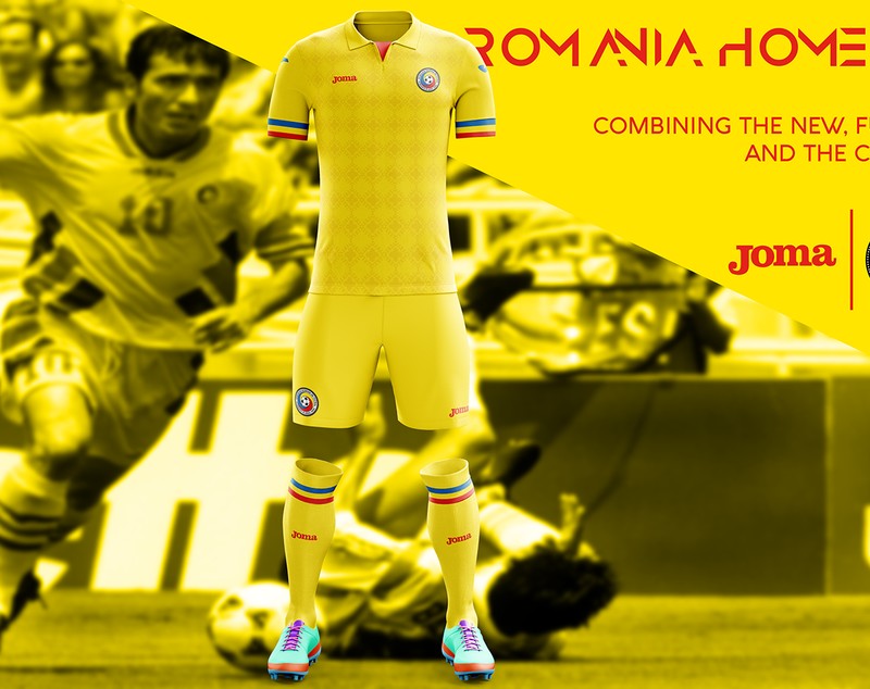 Un designer din Vaslui a propus Federației Române de Fotbal noi modele de echipament pentru echipa națională | GALERIE FOTO