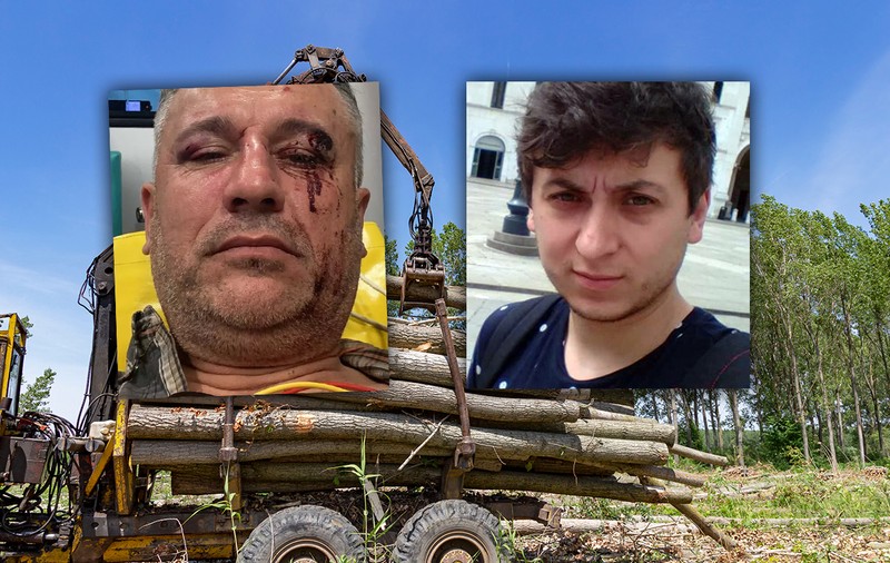 Audieri în cazul activistului și jurnaliștilor bătuți când documentau defrișările ilegale. „Mi-au spus că dacă scot o vorbă vin peste mine”