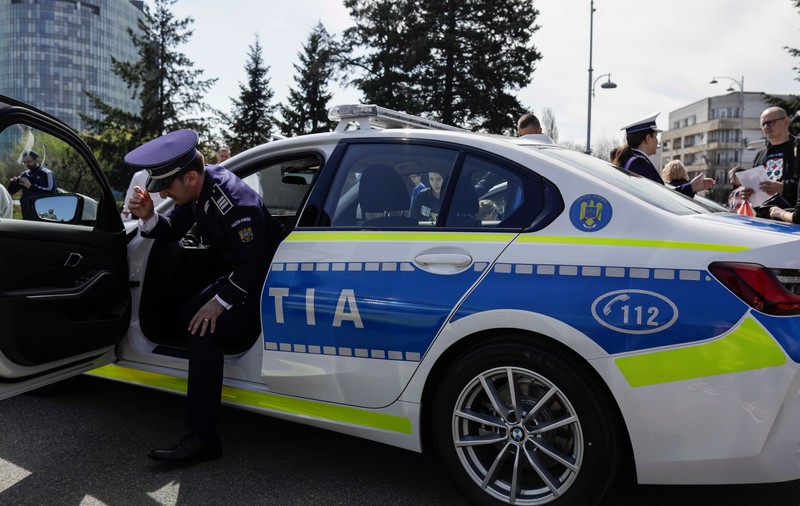 Cum arată BMW-urile achiziționate de IGPR de la Automobile Bavaria. Mașinile, prezentate astăzi, de Ziua Poliției