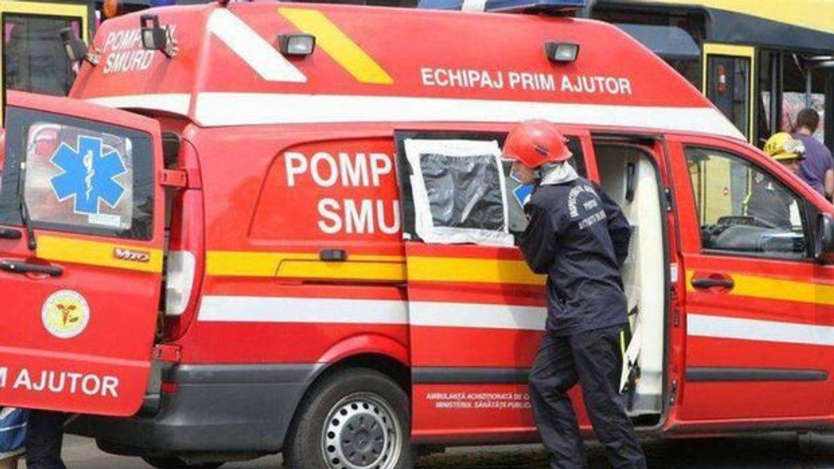Accident pe A1
