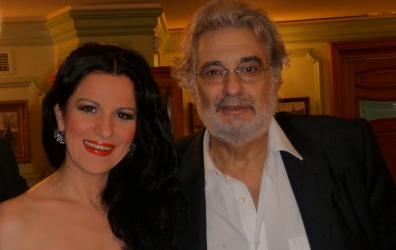 Angela Gheorghiu revine pe scenă alături de Placido Domingo