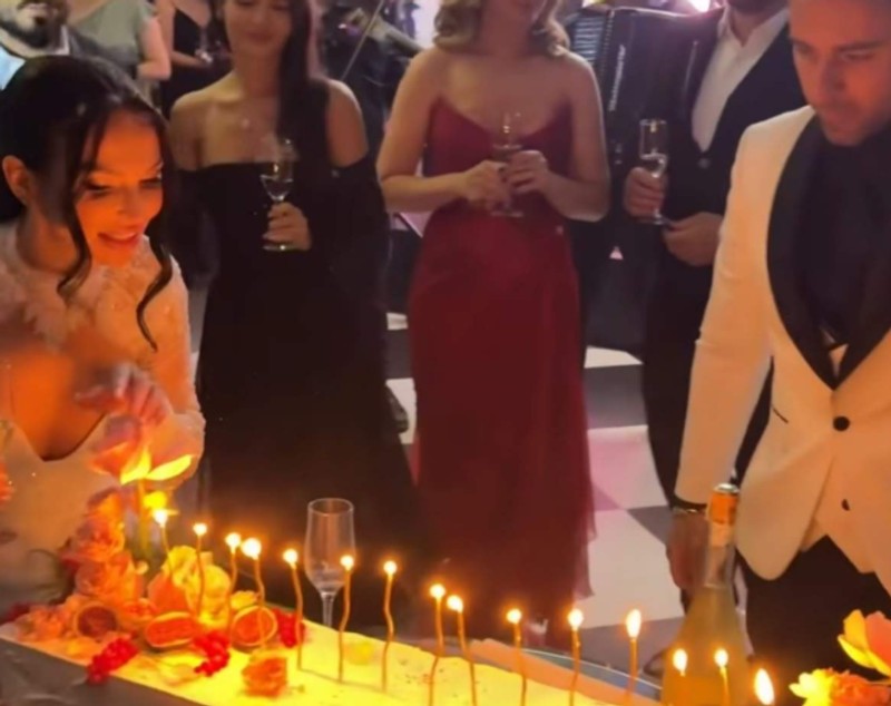Imagini de la nunta Franciscăi și a lui TJ Miles