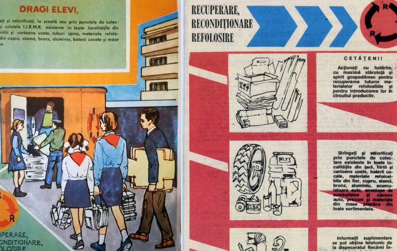 Reciclarea în România lui Ceaușescu. Cei trei „R” ai propagandei socialiste: recuperare, recondiționare, refolosire - obsesia economiei centralizate. Normele impuse unităților de miliție