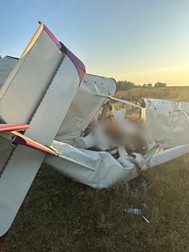 Accidentul aviatic de la Gura Portiței. Sursa foto: radioconstanta.ro