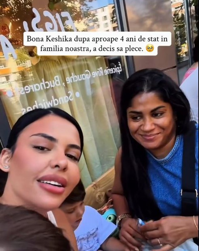 Andreea Popescu a rămas fără încă o bonă după divorț. De ce a demisionat Keshika după 4 ani
