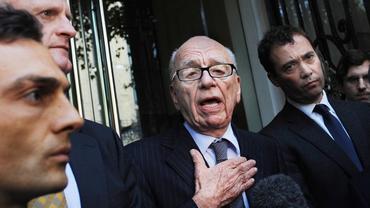 Mogulul media Rupert Murdoch FOTO Profimedia