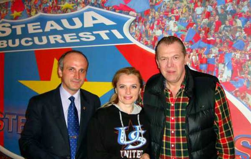 Imagine de senzație cu Florin Talpan. Cum a fost surprins în timpul partidei CSA Steaua - Academia Rapid 0-2