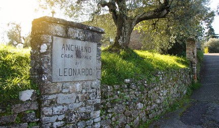 Casa în care s-a născut Leonardo da Vinci, astăzi muzeu, în Toscana, Italia. Foto: Shutterstock