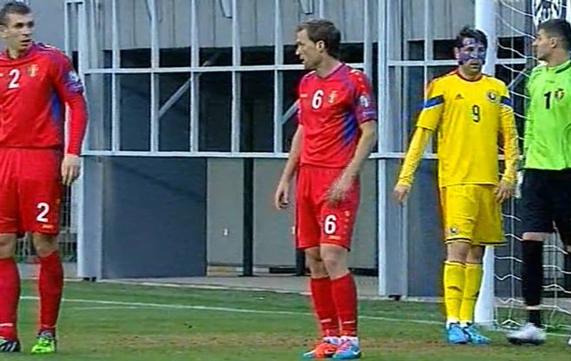 România - Moldova 2-1. "Sfântul Valentin" Lazăr ne-a salvat pe final
