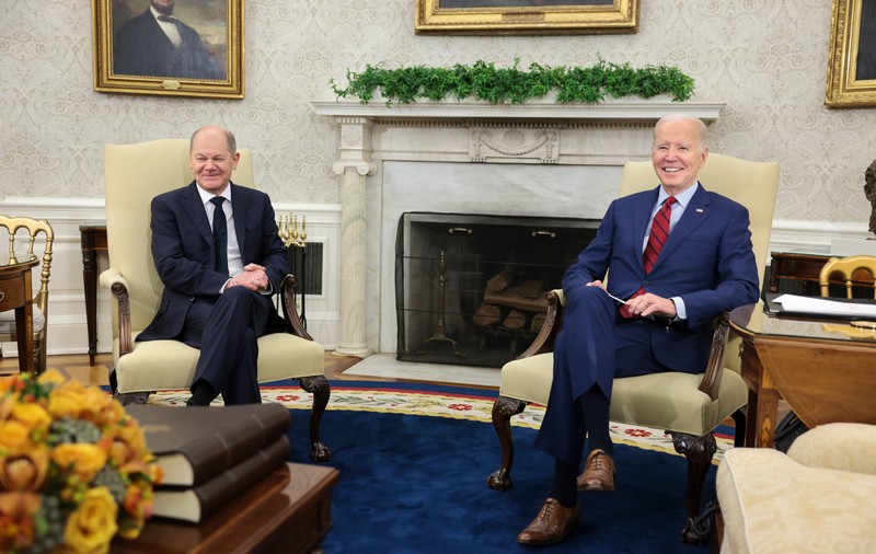 Olaf Scholz, primit de Joe Biden la Casa Albă: „Acesta este un an foarte important din cauza amenințării foarte periculoase la adresa păcii”
