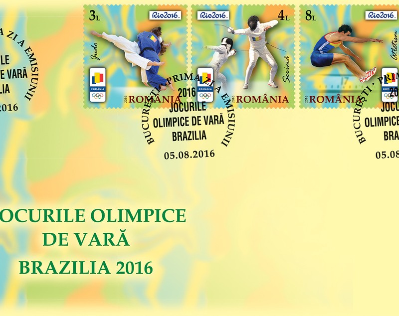 Jocuri Olimpice. Timbre pentru sportivii care vor reprezenta România la Rio