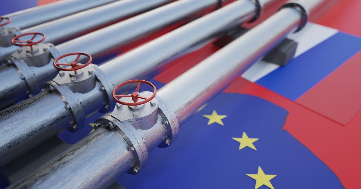 Conducte de gaz sau petrol din Rusia către Uniunea Europeană.