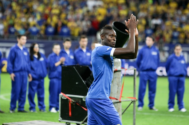 Jeremy Bokila a contribuit decisiv la ultimul trofeu obţinut de Petrolul, Cupa României din 2013 FOTO: Gabriel Pătruţ