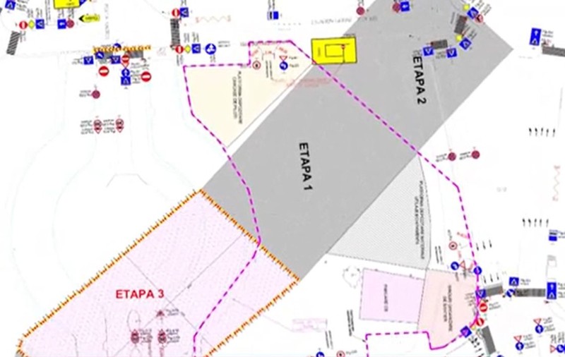 Cum se va circula în Piaţa Unirii, în perioada lucrărilor de consolidare a planşeului