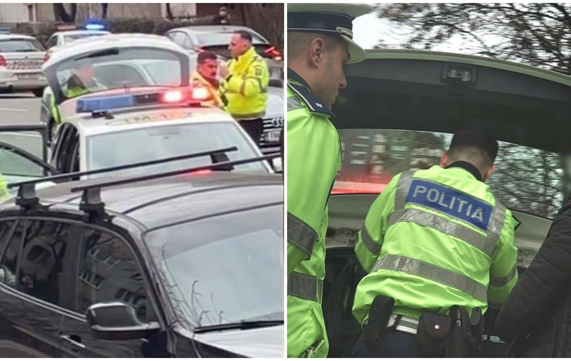 Un șofer care nu avea permis, cursă cu poliția pe urme, la Timișoara. A lovit șapte mașini și a ieșit pozitiv la cocaină | VIDEO