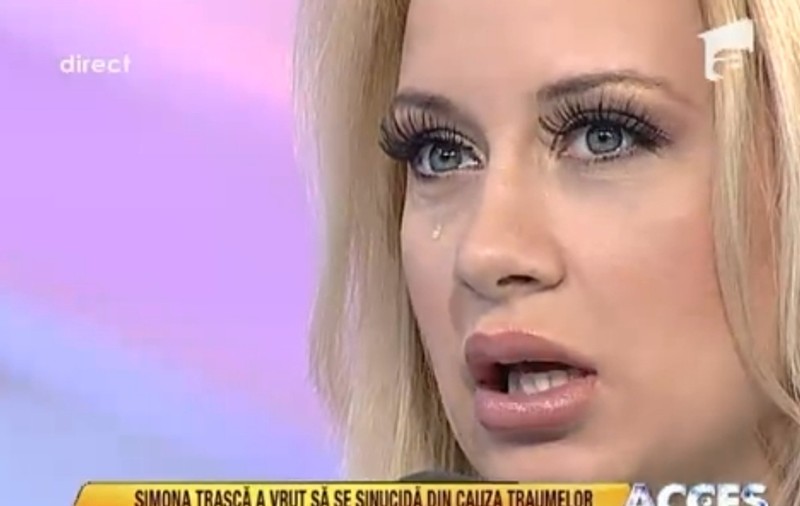 Simona Traşcă, în lacrimi în direct: "Dacă n-aş fi o persoană credincioasă m-aş sinucide"