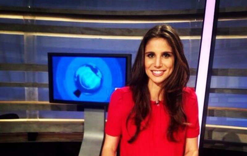 Lucia Villalon, cea mai tehnică jurnalistă din lume! Face show în pauza emisiunilor de sport pe care le moderează | VIDEO