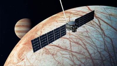 nava spatiala cu jupiter la distanta