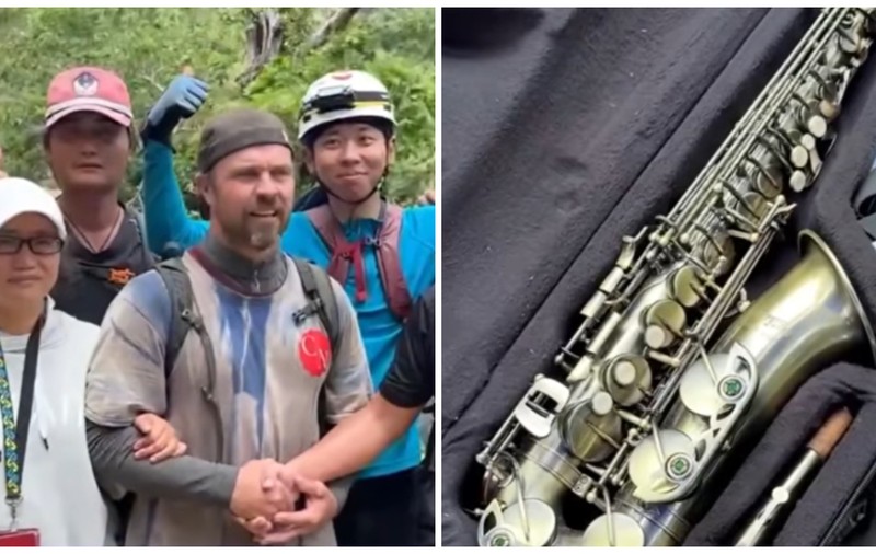 Un turist pierdut cinci zile în munți, fără mâncare și telefon, a cântat la saxofon pentru a fi găsit de salvatori: „A funcționat ca un fluier”