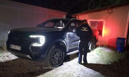 O altă mașină de 40.000 de euro a fost confiscată la Constanța Sursa foto: Poliția de Frontieră
