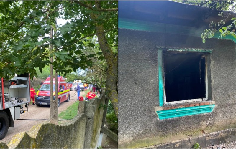 O mamă şi fetița ei de 3 ani au murit într-un incendiu provocat de un scurtcircuit, într-o localitate din Teleorman