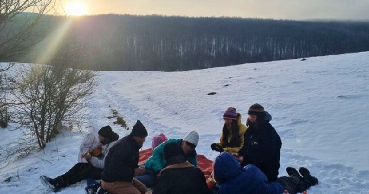 Migranți surprinși pe ruta balcanică