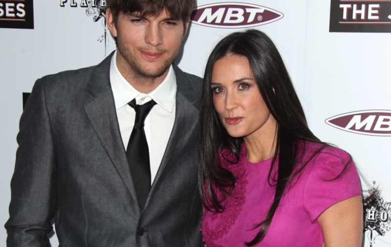 Ashton Kutcher a înşelat-o pe Demi Moore cu o tânără de 21 de ani?