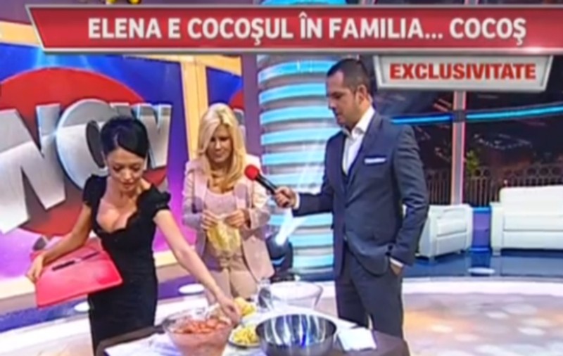 Elena Udrea A FĂCUT SARMALE ÎN DIRECT! | FOTO