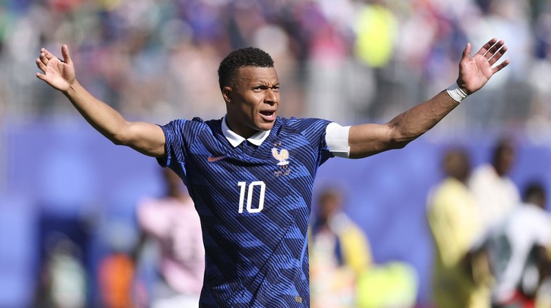 Kylian Mbappe a marcat două goluri pentru Franța în victoria cu Senegal | Foto: Getty Images