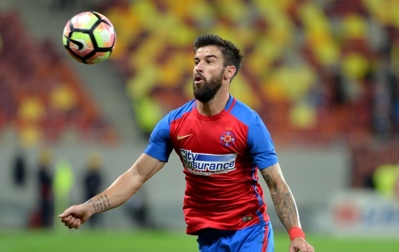 Cupa României, optimi de finală. CS Mioveni - Steaua 1-1, 5-4 după loviturile de departajare. Boldrin și De Amorim, brazilienii ”roș-albaștrilor”, au ratat!