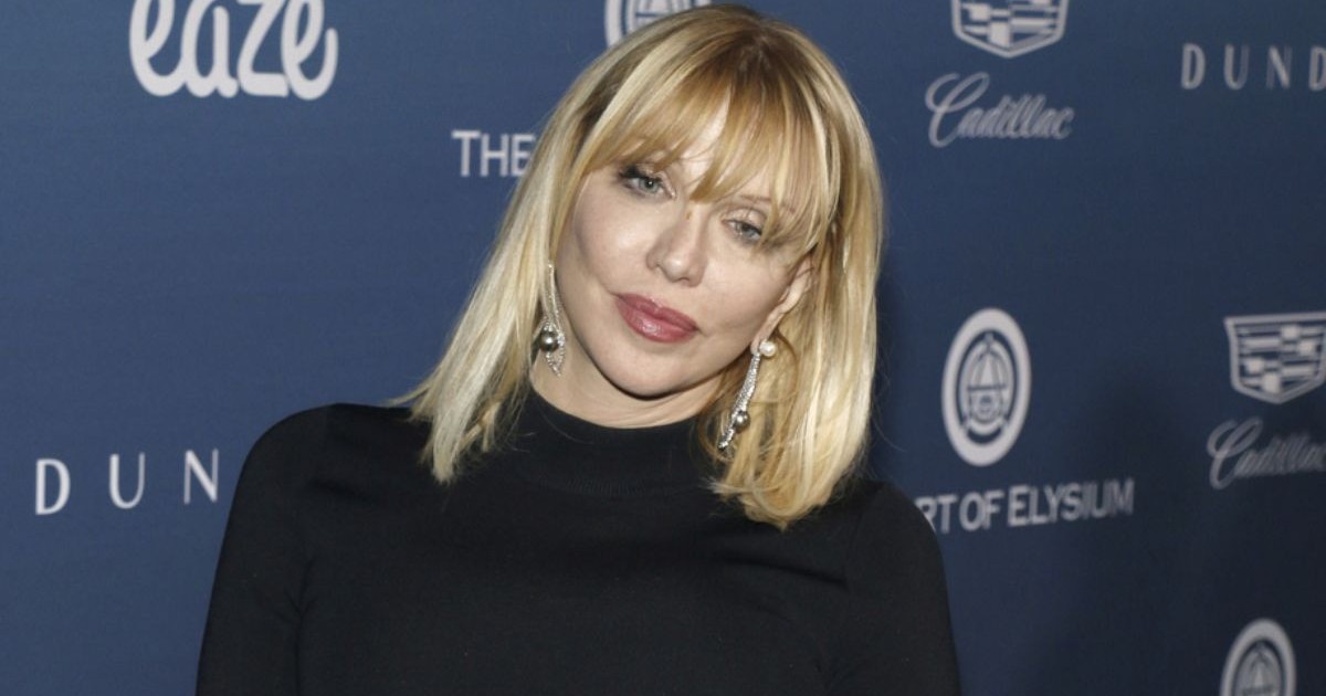 Courtney Love la cea de-a 12-a sărbătoare anuală a lui Art Of Elysium, organizată la locația privată din Los Angeles, SUA, pe 5 ianuarie 2019