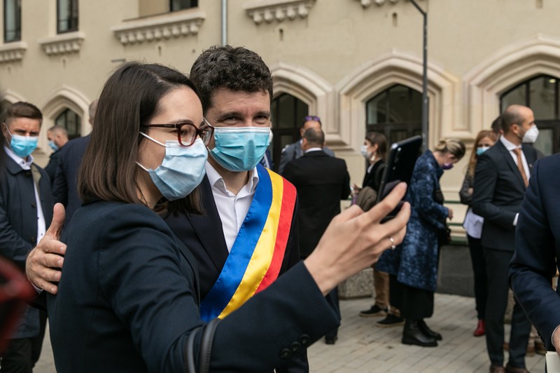 „Ultimul selfie”, îi spune Ana Ciceală, care și-a preluat al doilea mandat de consilier la CGMB