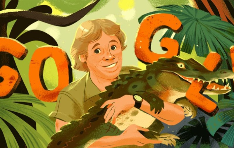 Google îl celebrează pe Steve Irwin. Vânătorul de crocodili ar fi împlinit 57 de ani