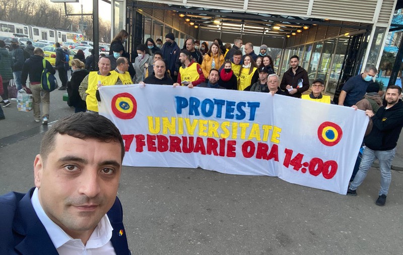 Simion spune că războiul din Ucraina nu amână mitingul AUR de duminică. Lider, despre mobilizarea oamenilor: „Ne-o rugat George să mergem cu maşinile mici şi să blocăm cât mai multe artere în Bucureşti”