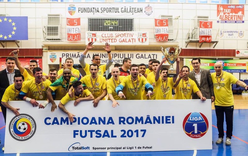 Autobergamo Deva, campioana României la futsal, s-a calificat în primele 16 echipe din Liga Campionilor