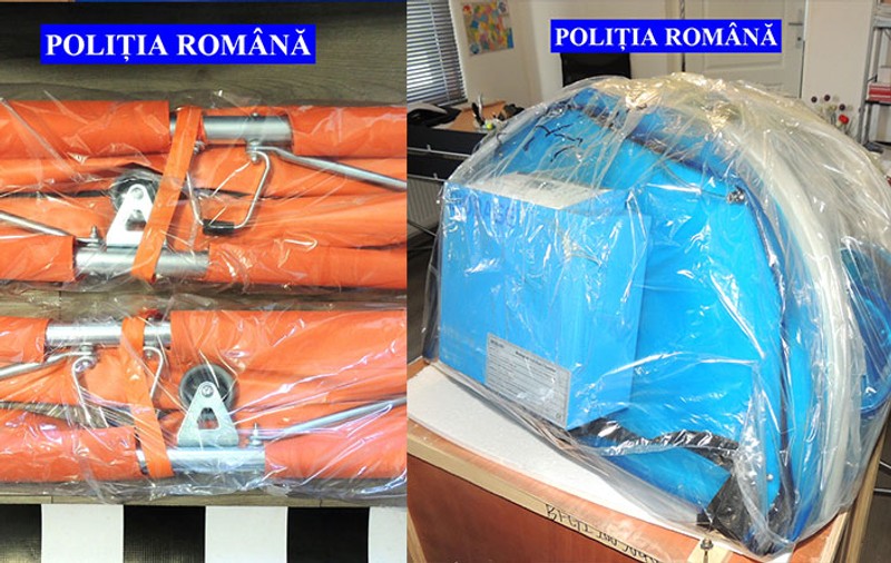 Percheziții de amploare în Argeș cu privire la importul unor izolete. Patronii firmei, în vizorul polițiștilor