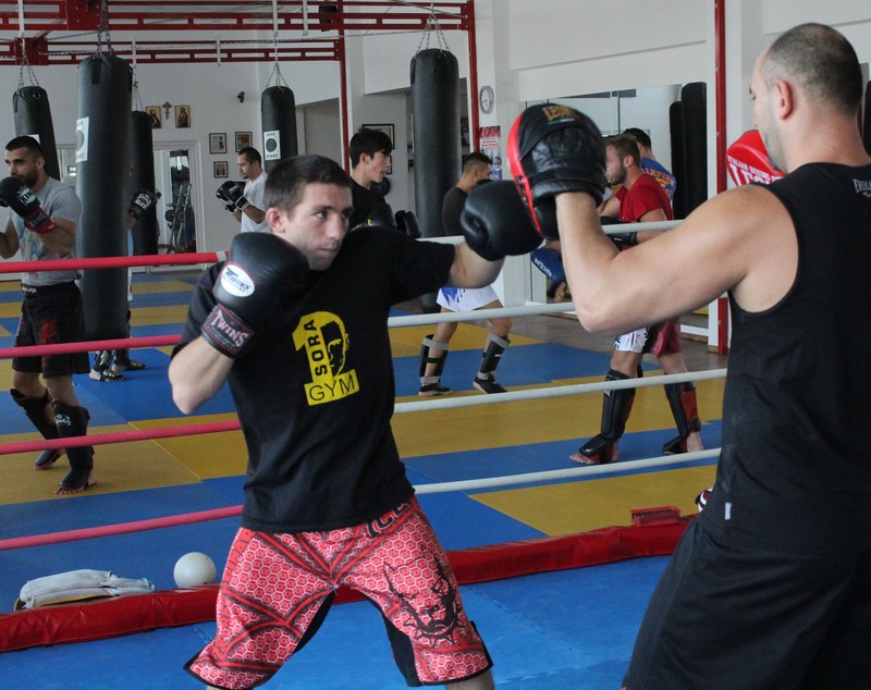 FOTO&VIDEO / Cristian Spetcu, elevul lui Ciprian Sora, este pregătit pentru gala Superkombat din Olanda