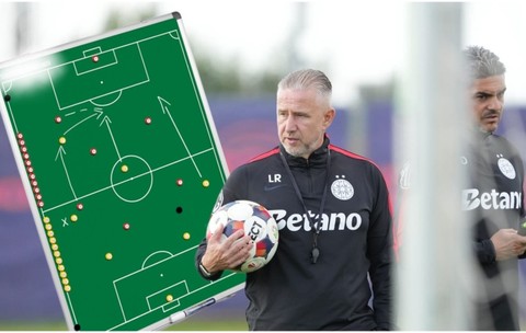Echipa de start a FCSB cu Oțelul, anunțată de FANATIK din dimineața meciului. Cum joacă Reghecampf la primul meci de la revenire. Update exclusiv