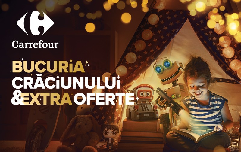 Creează magia Crăciunului cu decorațiuni în tendințe de la Carrefour!
