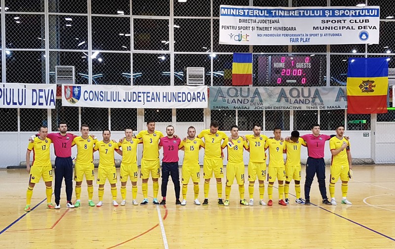 Campionatul European de futsal. România, gata de start. Tricolorii au bătut Moldova în ultimul joc de verificare. Programul competiției